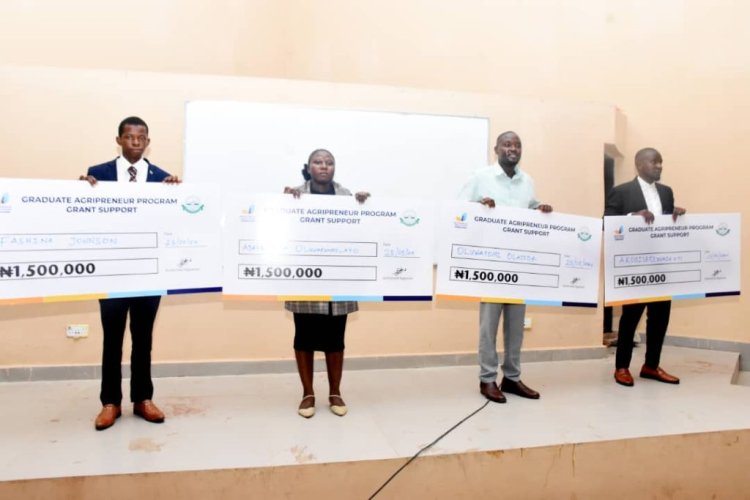 BATN Foundation Awards N1.5M Grants to FUNAAB Graduate Agripreneurs