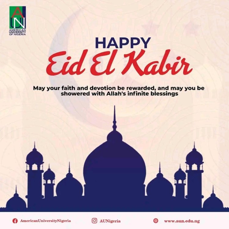 American University of Nigeria Celebrates Eid El Kabir