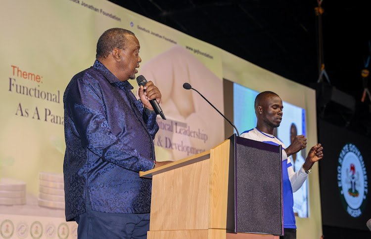 Goodluck Jonathan Dialogue: Kenya Ex-President Urges African Leaders to Prioritize Education for Development