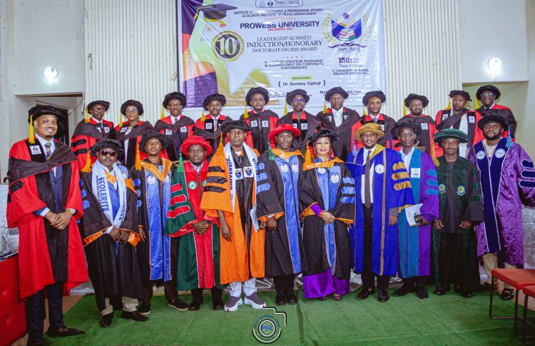 13 Nigerians Awarded Honorary Doctorate Degrees at UI