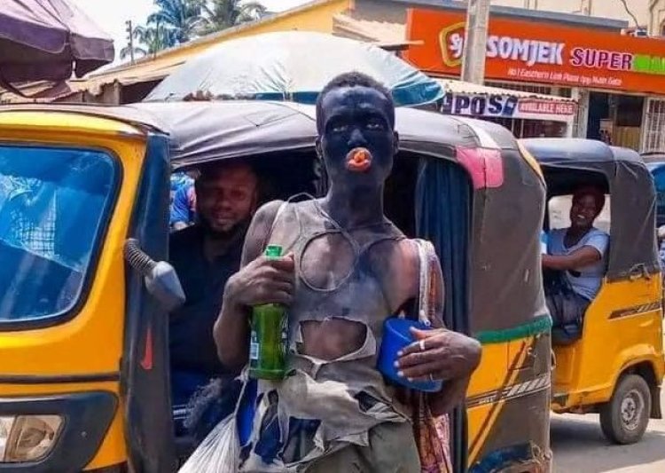 Oko Poly Student's Wild Costume Steals the Show at Rag Day