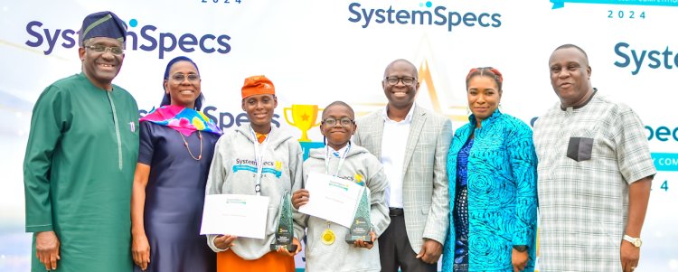 Winners of 2024 SystemSpecs Children’s Day Essay Competition Goes Home with N1 Million Each