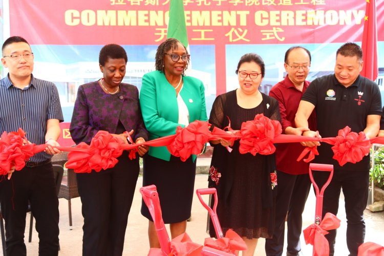 UNILAG VC, Chinese Consulate Flag Off Renovation of Confucius Institute Block