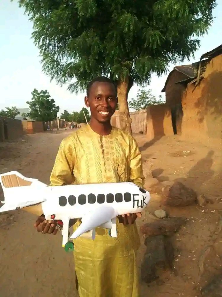 Federal University Kashere Graduate Bello Abubakar Builds Functional Prototype Airplane