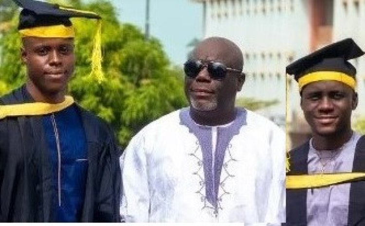 Viral Video: Nigerian Father Celebrates Sons Educational Journey, Shares Before and After Photo