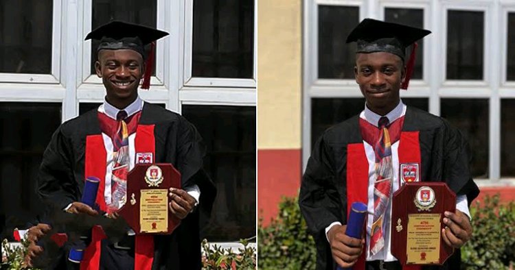 Brilliant Nigerian Man Graduates with First-Class Honors in Biochemistry and Product Engineering