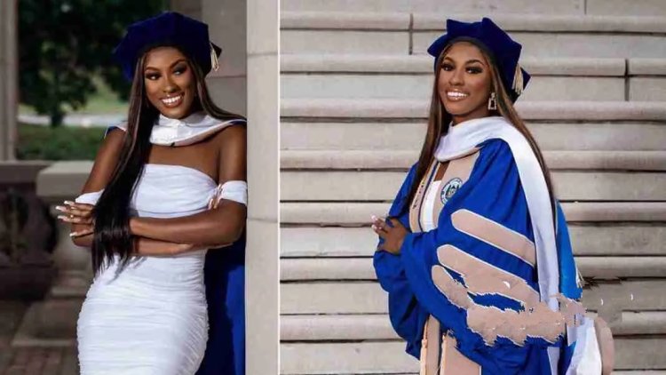 Young Woman Earns PhD at 25, Joins Elite 3.1% of Black Women with Doctoral Degrees in the US