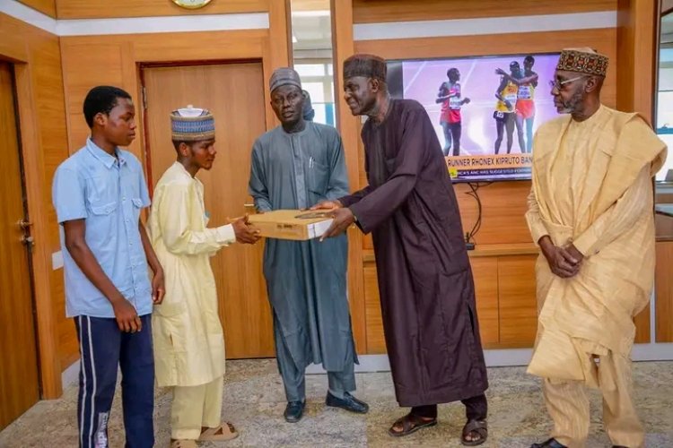 Borno State University Fosters Inclusive Education with Laptop Donation to Student with Disability