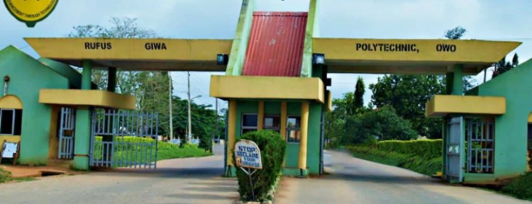 Rufus Giwa Polytechnic shifts 2023/2024 1st Semester Exam