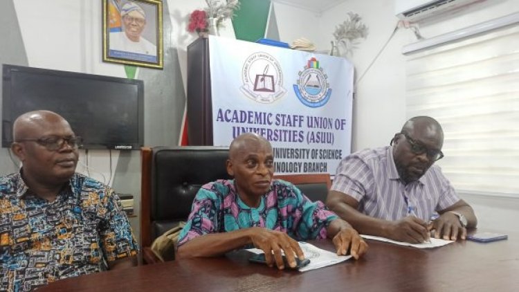 LASUSTECH ASUU Supports National Union Demands, Criticizes Government Inaction