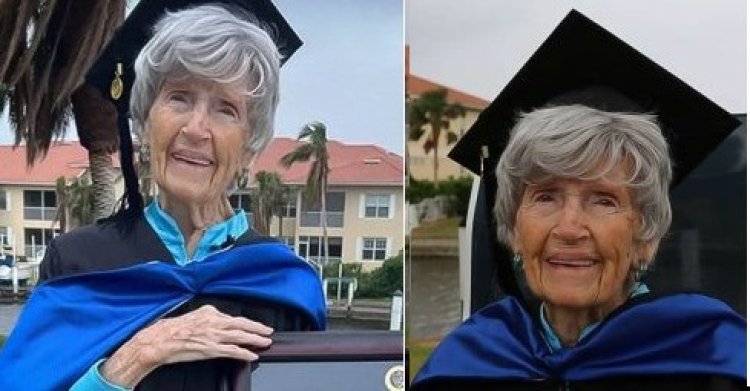 89-Year-Old Dropout Returns to School, Earns Two Degrees
