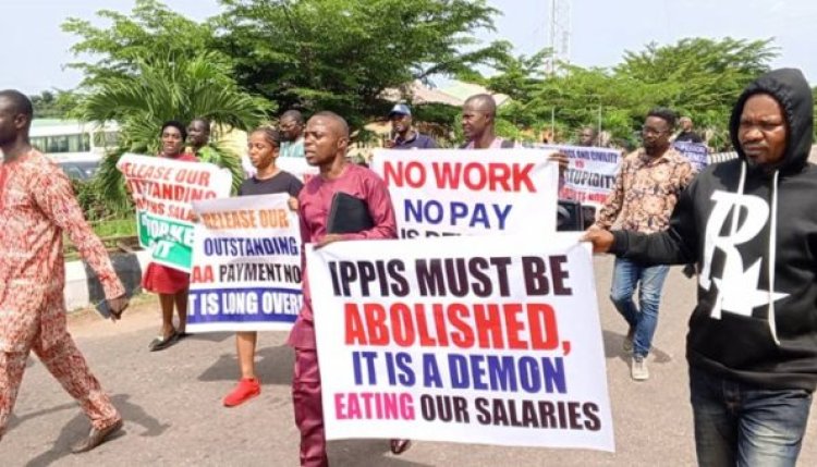 FUOYE Lecturers Protest Poor Funding and Infrastructure Decay in Public Universities