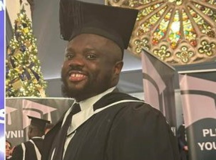 Nigerian Law Scholar Kamo Sende Shines at UK University, Set for Doctoral Research