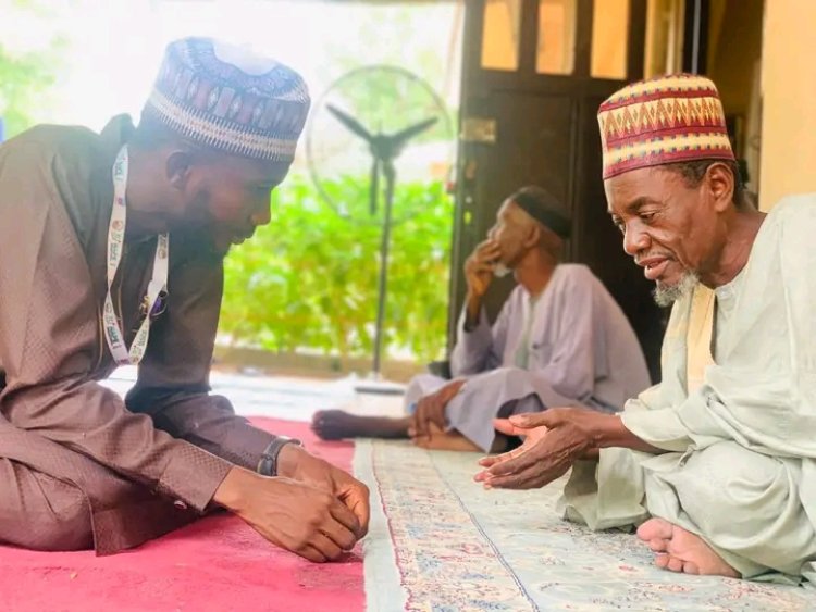 UNIMAID SUG President-elect Pays Courtesy Visit to Central Mosque, Seeks Spiritual Guidance