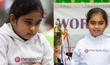 8-Year-Old Student Tops Global Chess Rankings, Emerges as First Female Chess Master