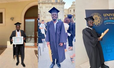 FUTA Alumnus, Ayobami Ogundairo, Bags Master's Degree from Università del Salento, Italy