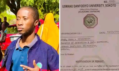 From First-class to Second Class: Zamfara-born’s Struggle to Break Jinx Ends in 4.48 CGPA