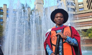 Dr. Eric Bakama Becomes First African to Earn PhD in Quality Engineering at South Africa Varsity