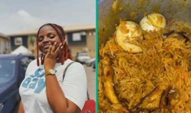 UNILAG Student Cooks Rice with Fish for ₦1000 on Viral Video