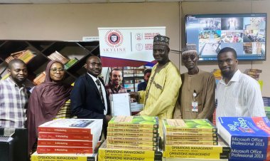 Skyline University Donates Books to Azman University to Foster Academic Partnership