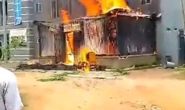 Kaduna State University Popular Restaurant Posh Peony Destroyed by Fire