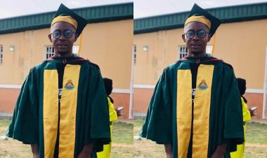 Benjamin Oboutu Abah Graduates with First-Class Honors from Federal University Gusau, Zamfara State