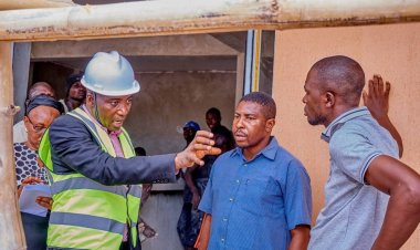 Hon. Abanika Taiye Inspects Ongoing Projects at CUSTECH and KSU Kabba
