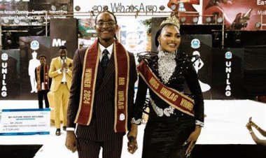 Michael Adekola & Haneefah Sanda Emerge as Mr. and Miss UNILAG 2024