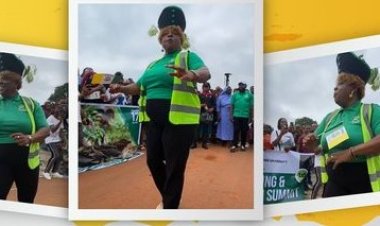 COOU Students Rally for Climate Action Through Dance Challenge