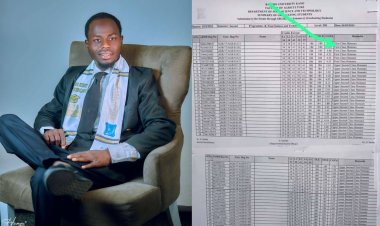 Salisu Sulaiman Achieves First Class Honors in Health Education at FST BUK