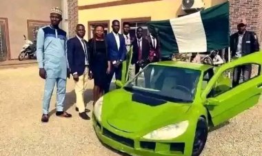 UNIJOS Engineering Student Builds Mini Sports Car as Final Year Project