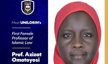 Meet UNILORIN's First Female Professor of Islamic Law, Prof. Azizat Omotoyosi Amoloye-Adebayo