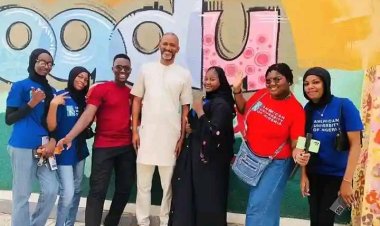 American University of Nigeria Presidential Ambassadors Team Inspires Students in Yola Schools