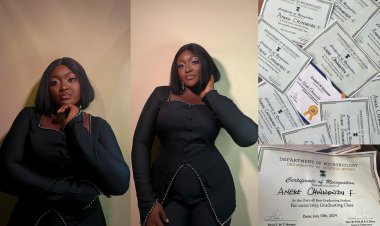 Miss Chinwendu Aneke Emerges as Overall Best Graduating Student in UNN's Department of Microbiology