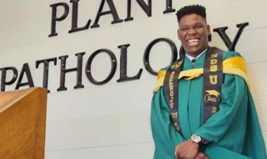 FUTA Alumnus Excels at North Dakota State University, USA, Earns Master's Degree with Prestigious Awards