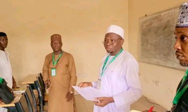 Federal University of Lafia Vice-Chancellor Conducts Surprise Inspection