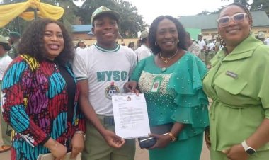 FUTA Alumnus Adedoyin Victor Oluwafemi Named Overall Best Platoon Leader at Lagos NYSC Orientation Camp