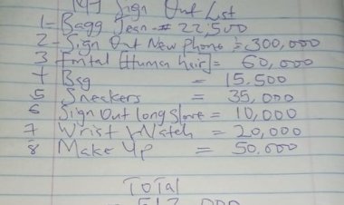 University Student Lists N512,000 Budget for Sign Out Ceremony