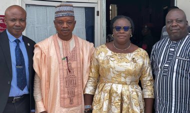 Kogi State College of Health Sciences Management Meets with State SSG