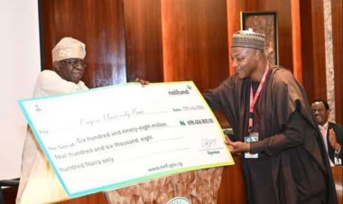 President Tinubu Launches Nigeria Education Loan Fund, Presents Cheque to Bayero University Kano