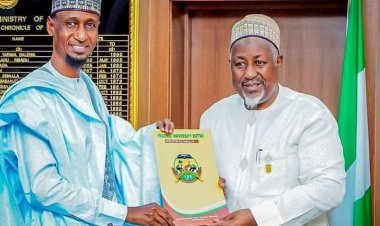 Minister of Defense Meets with Federal University Dutse Leadership