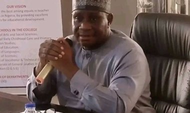 Provost of College of Education Zuba, Dr. Sule Mundi, Meets with Accreditation Team