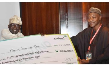 President Bola Tinubu Launches Nigeria Education Loan Fund, Presents Cheque to Bayero University Kano