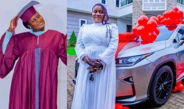Plateau Lawmaker Yusuf Gagdi Gifts Daughter Luxury SUV on Graduation from Abuja School