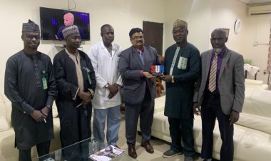 Skyline University VC Pays Courtesy Visit To National Orthopaedic Hospital, Dala-Kano