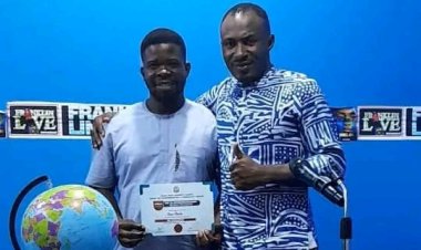 Taraba State University Confers Professional Certificate on MC Comedian, Sase Charles