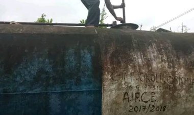 Alvan Ikoku Federal University SUG Inspects Abandoned Kerosene Mega Station, Checks Business Prospects