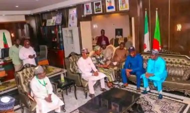 Federal University Lafia Delegation Meets with Nasarawa State House of Assembly Speaker
