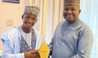 BUK's Best Electrical Engineering Graduate, Ahmed Sani Geza, Receives Prestigious Award