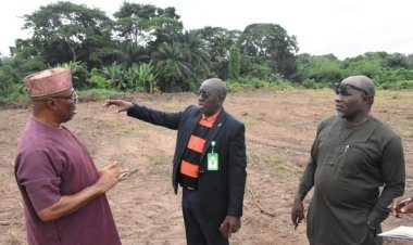 FUNAAB Vice-Chancellor Inspects Major Construction Projects